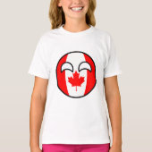 Funny Trending Geeky Canada County T-shirt (Voorkant)