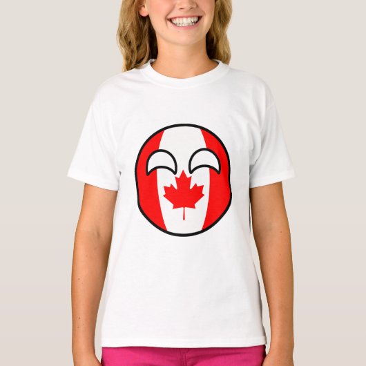 Funny Trending Geeky Canada County T-shirt (Voorkant)
