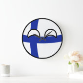 Funny Trending Geeky Finland Grote Klok (Huis)