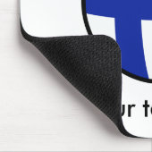 Funny Trending Geeky Finland Muismat (Hoek)