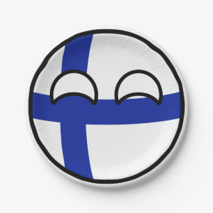 Funny Trending Geeky Finland Papieren Bordje