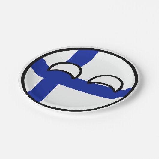 Funny Trending Geeky Finland Papieren Bordje (Gekanteld)