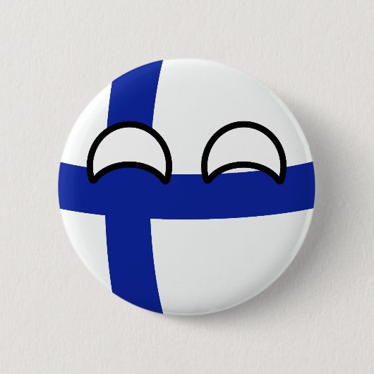 Funny Trending Geeky Finland Ronde Button 5,7 Cm (Voorkant)