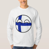 Funny Trending Geeky Finland T-shirt (Voorkant)