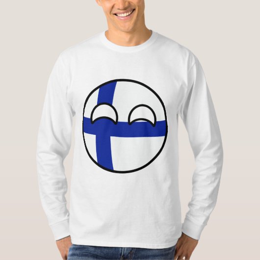 Funny Trending Geeky Finland T-shirt (Voorkant)