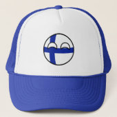 Funny Trending Geeky Finland Trucker Pet (Voorkant)