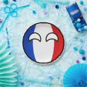 Funny Trending Geeky France Countryball Papieren Bordje (Feest)