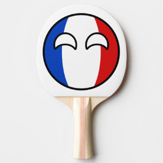 Funny Trending Geeky France Countryball Tafeltennisbatje