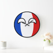 Funny Trending Geeky Frankrijk Grote Klok (Huis)