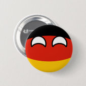 Funny Trending Geeky Germany Countryball Ronde Button 5,7 Cm (Voorkant /achterkant)