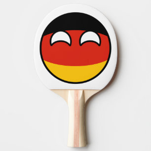 Funny Trending Geeky Germany Countryball Tafeltennisbatje