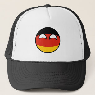 Funny Trending Geeky Germany Countryball Trucker Pet