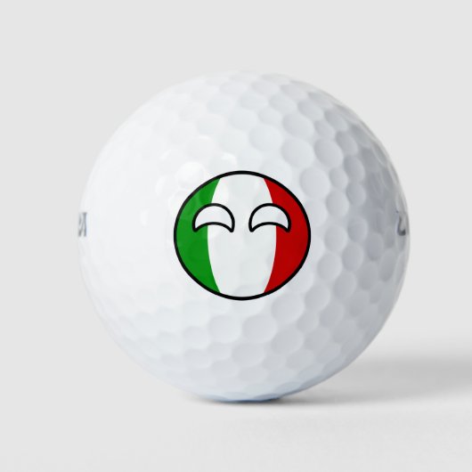 Funny Trending Geeky Italië Golfballen (Voorkant)