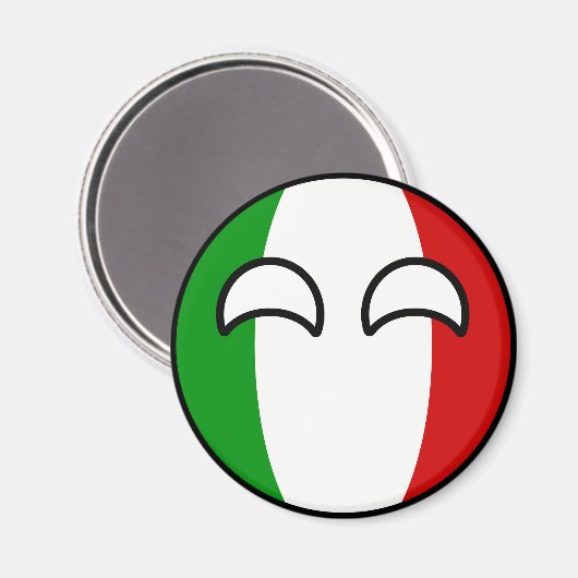 Funny Trending Geeky Italië Magneet (Voorkant / Achterkant)