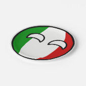Funny Trending Geeky Italië Papieren Bordje (Gekanteld)