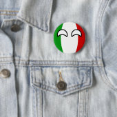 Funny Trending Geeky Italië Ronde Button 5,7 Cm (In situ)