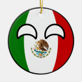 Funny Trending Geeky Mexico Countryball Keramisch Ornament (Voorkant)