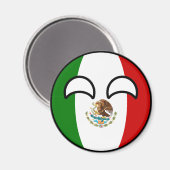 Funny Trending Geeky Mexico Countryball Magneet (Voorkant / Achterkant)