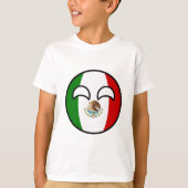 Funny Trending Geeky Mexico Countryball T-shirt (Voorkant)