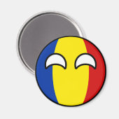 Funny Trending Geeky Roemenië Countryball Magneet (Voorkant / Achterkant)