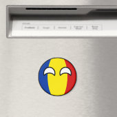 Funny Trending Geeky Roemenië Countryball Magneet (Insitu (Vaatwasser))