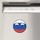 Funny Trending Geeky Russia Countryball Magneet (Insitu (Vaatwasser))