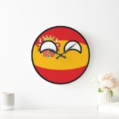Funny Trending Geeky Spain Grote Klok (Huis)