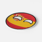 Funny Trending Geeky Spain Papieren Bordje (Gekanteld)