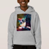 FUNNY TRENDY COLORFUL CAT ART (Voorkant)