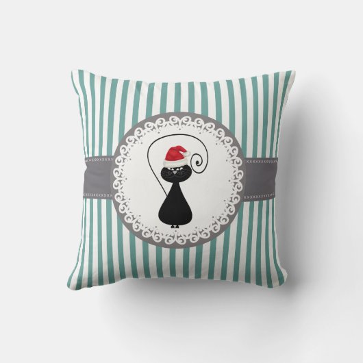 Funny Trendy leuke kerstvakantie Kussen (Achterkant)