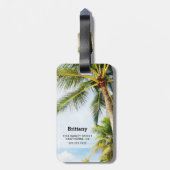 Funny Trendy Phone Travel Luggable Bagagelabel (Achterkant verticaal)