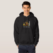 Funny Trendy Sarcastic Alcohol Mis Amigos Tequila  Hoodie (Voorkant volledig)