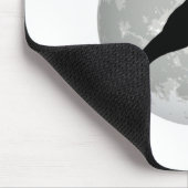 Funny Trex Flying Moon Design Muismat (Hoek)