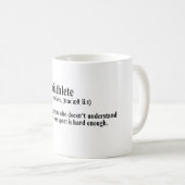 Funny Triathlon Definition - Coffee Mug Koffiemok (Voorkant rechts)
