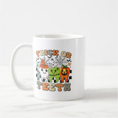 Funny Trick of Teeth Halloween Dental Hygienist Koffiemok (Links)