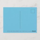 FUNNY TRICK OR TREAT SMELL MY FEET HALLOWEEN BRIEFKAART (Achterkant)