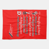 Funny Trini Description 3 Theedoek (Horizontaal)