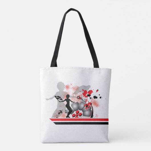 Funny Trini Description 3 Tote Bag (Achterkant)