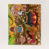 Funny Trolls Cooking Puzzle Legpuzzel (Verticaal)