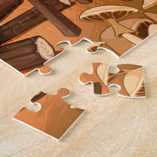 Funny Trolls Cooking Puzzle Legpuzzel (Zijkant)