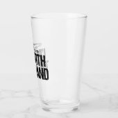 Funny Trombone Player Glas (Links)