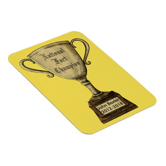 Funny  Trophy Award Magneet (Rechterzijde)