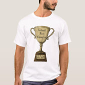 Funny  Trophy Award T-shirt (Voorkant)