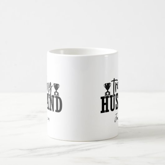 Funny Trophy Husband Koffiemok (Center)