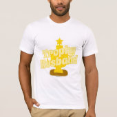 Funny Trophy Husband  ontwerp T-shirt (Voorkant)