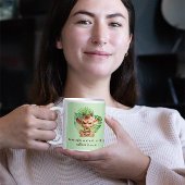 Funny Tropical Giraffe Coffee Mok - 