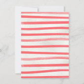 Funny Tropical Kerstcocktail Party Kaart (Achterkant)