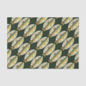 Funny Trout Vist - TROUT BUM - Tissuepapier (Voorkant)