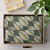 Funny Trout Vist - TROUT BUM - Tissuepapier (Geschenk)