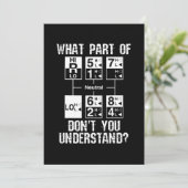 Funny Truck Driver Begrijp je geen cadeautje Kaart (Staand voorkant)